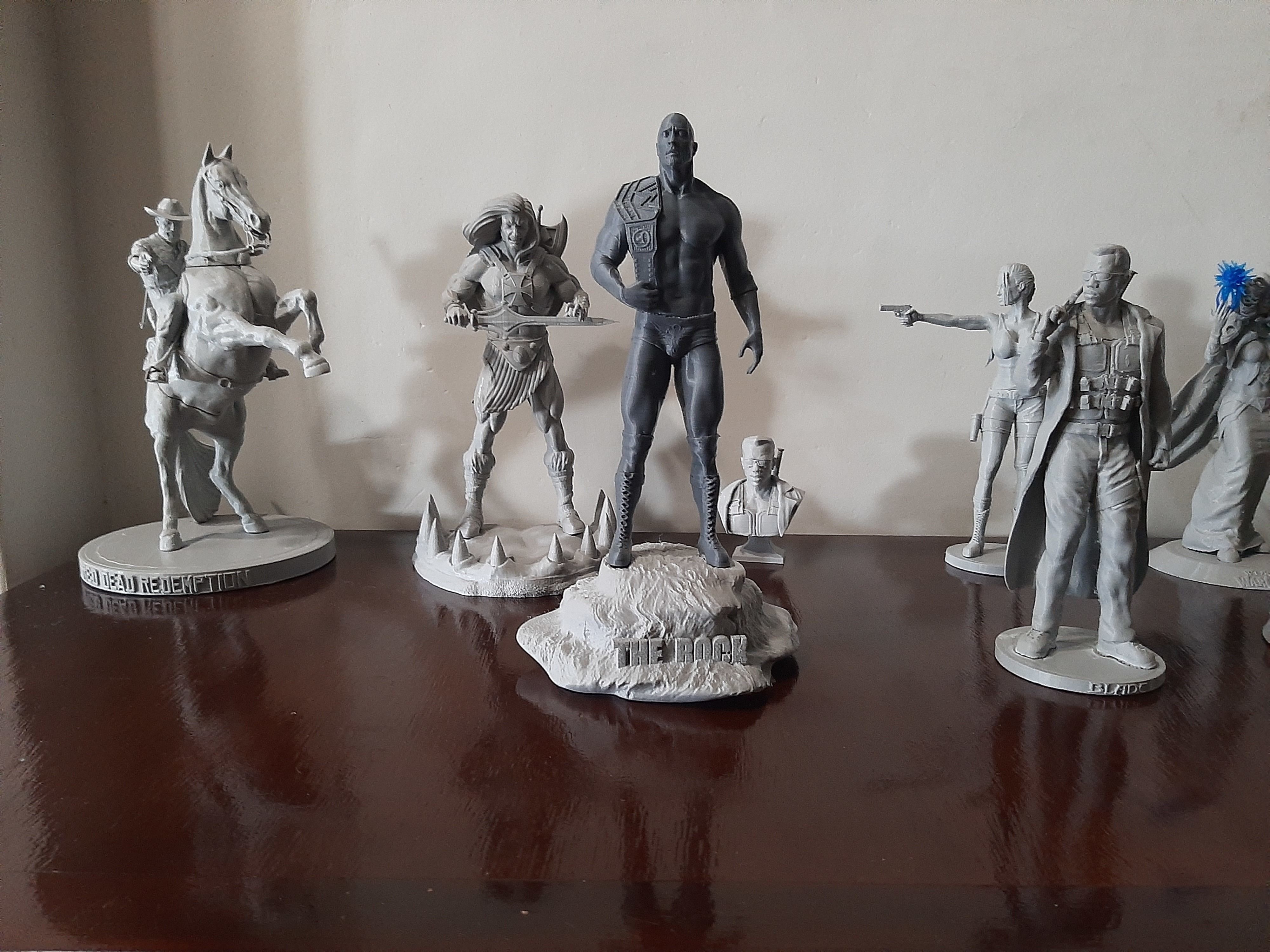 The Rock - Dwayne Johnson 3D Print 3D print model_3