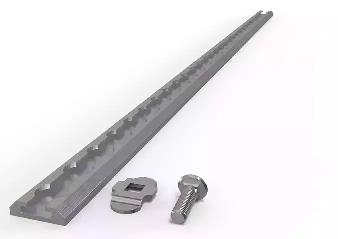 Cargo track  3D model