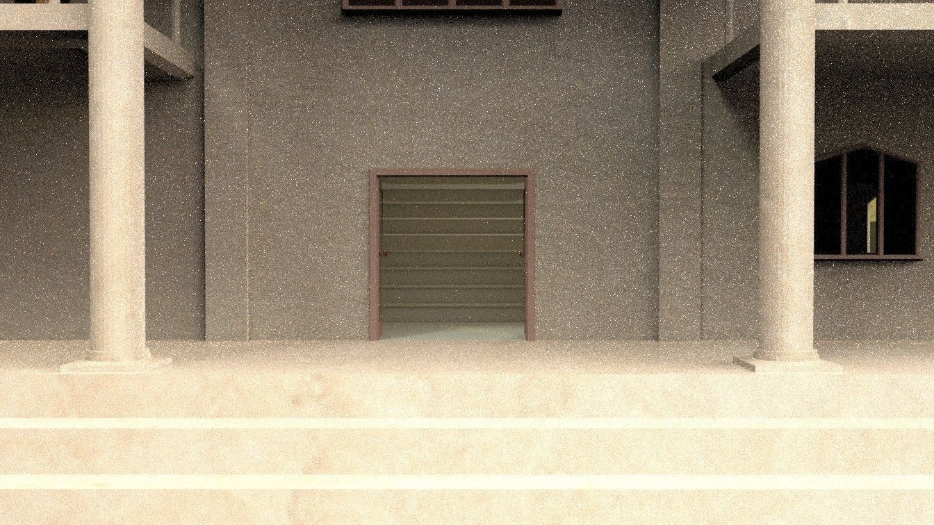 Modern Manison 3D Model Low-Poly and Game-Ready PBR Low-poly 3D model_1