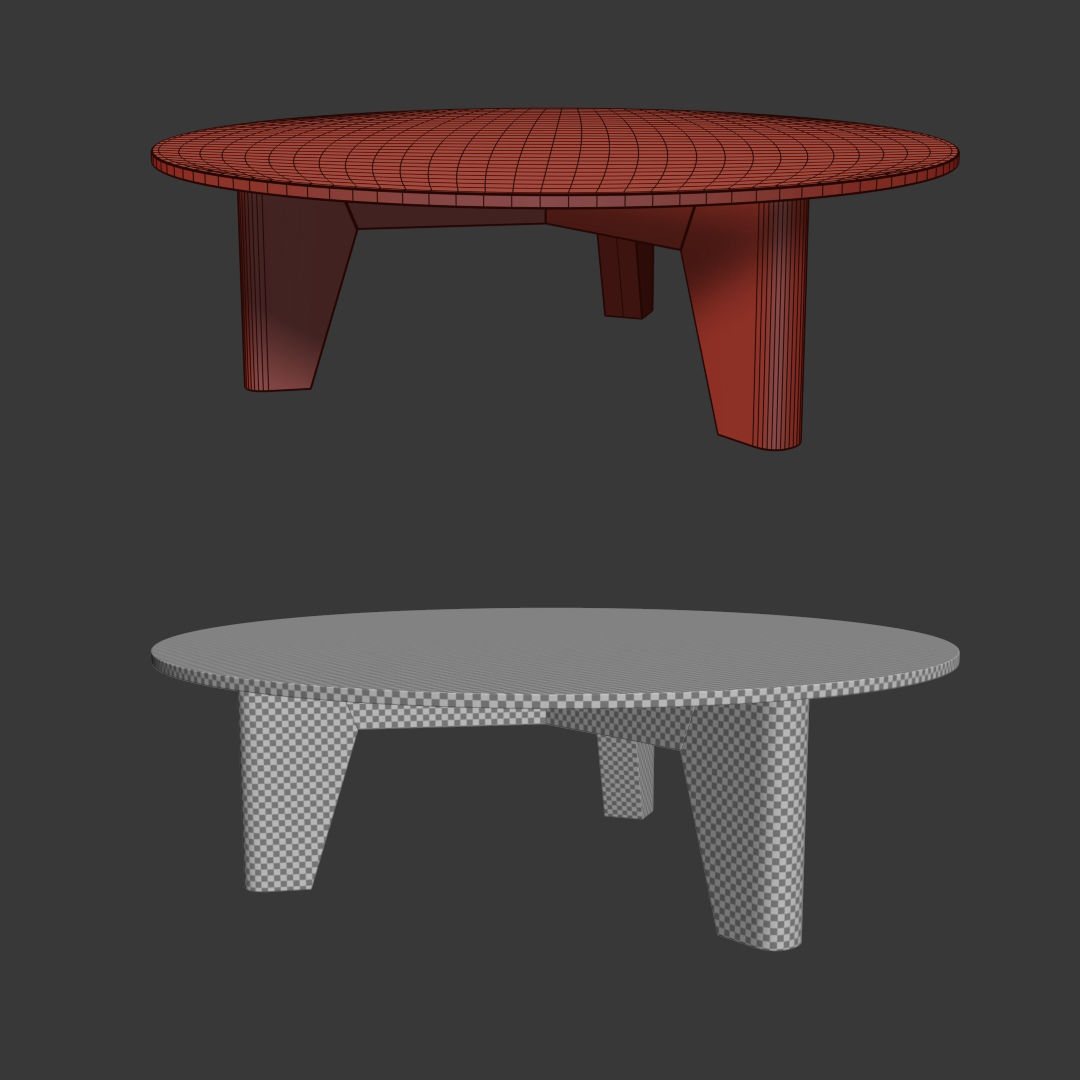 Yke coffee table by Piet Boon 3D model_9