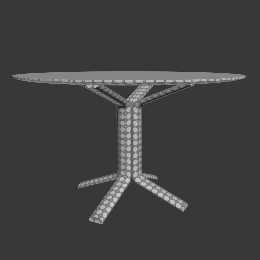 Miller Meridiani table  3D model_3