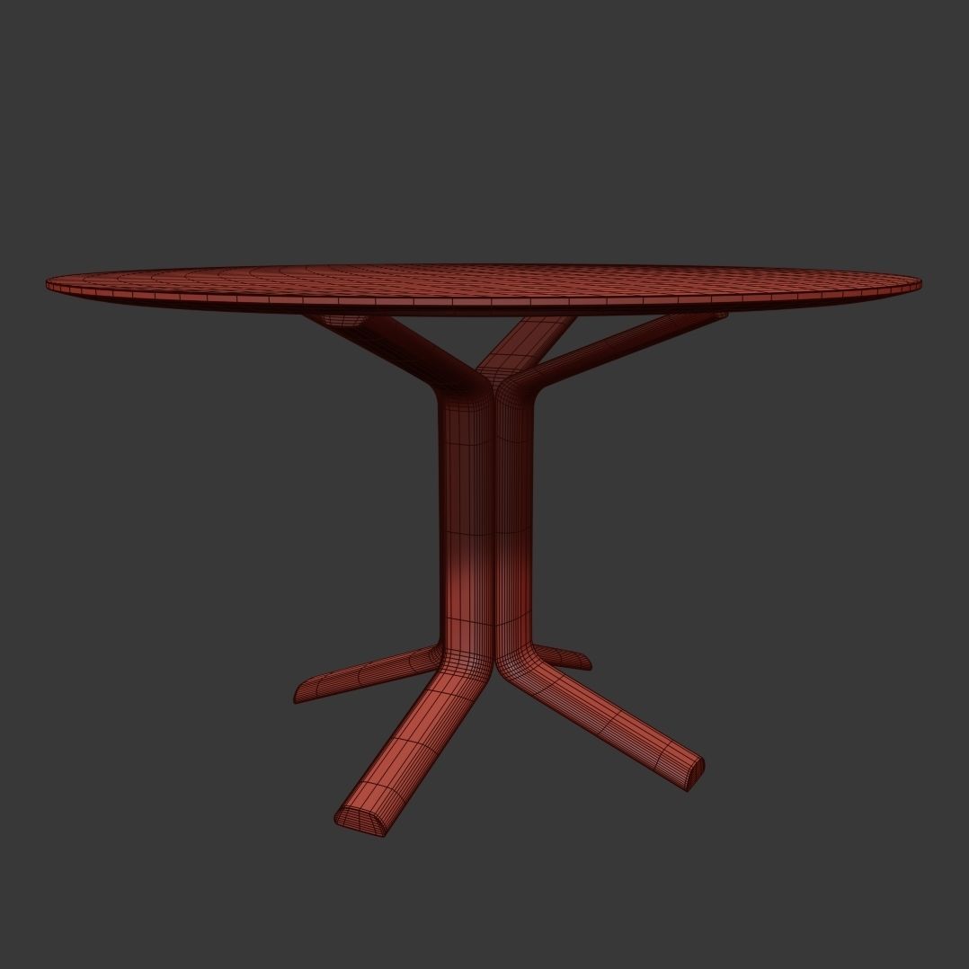 Miller Meridiani table  3D model_2