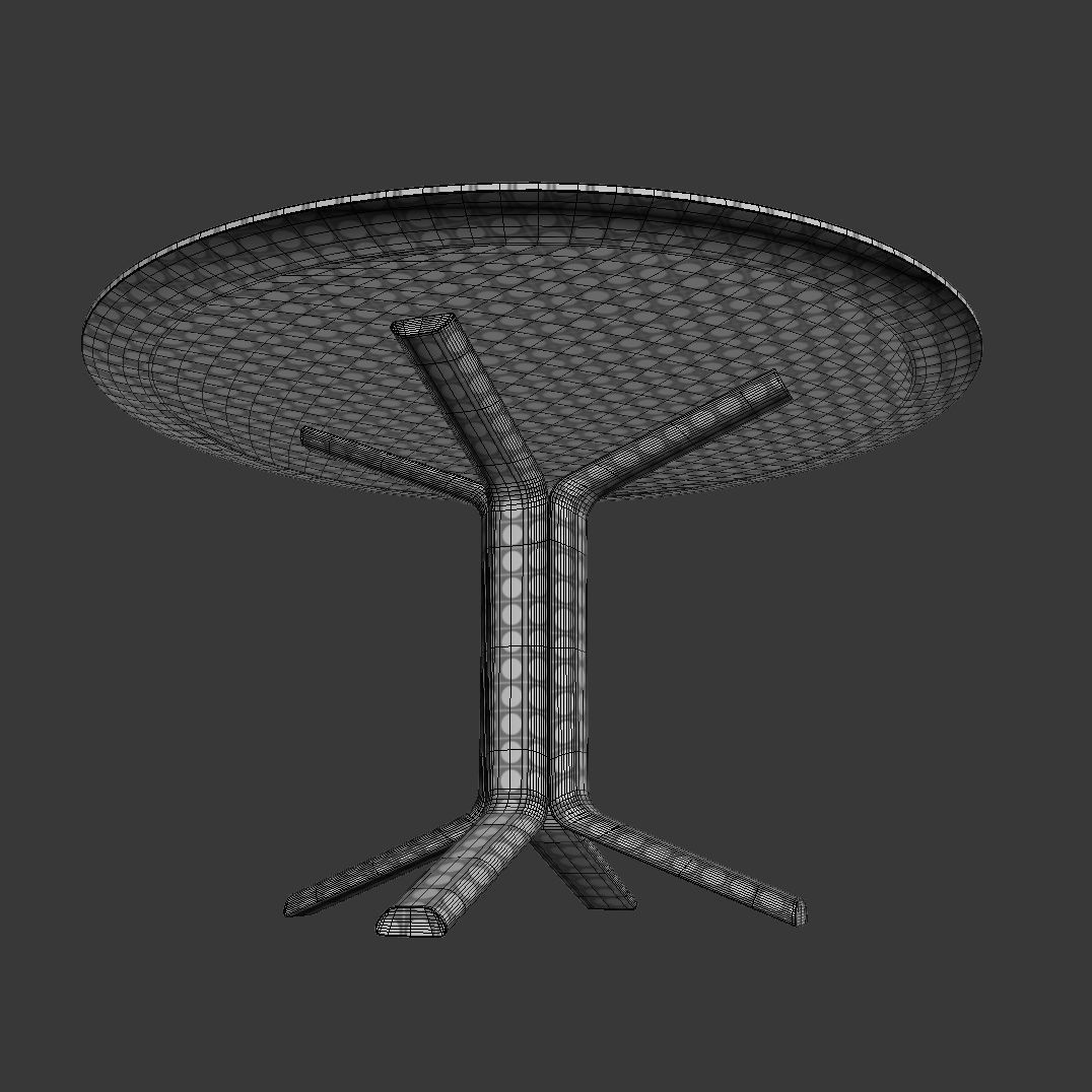 Miller Meridiani table  3D model_7