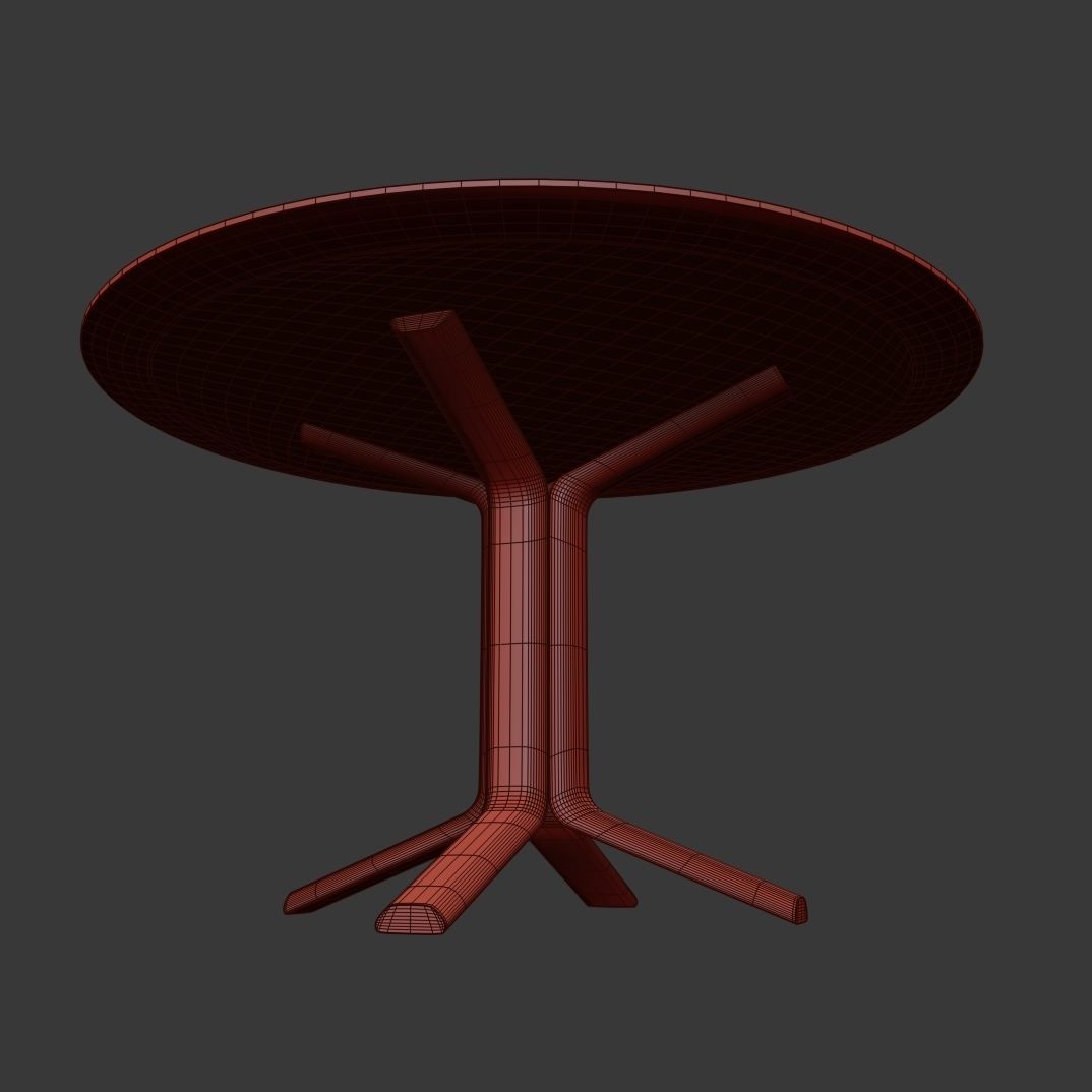Miller Meridiani table  3D model_6