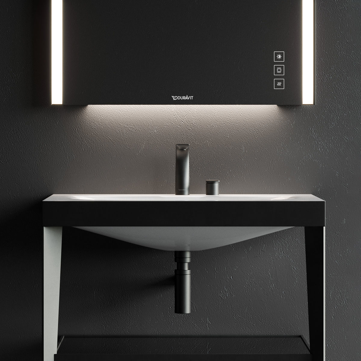 Duravit XViu Console sink Low-poly 3D model_2