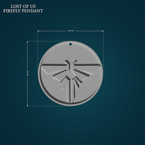 Firefly Pendant from The Last Of Us 3D print model