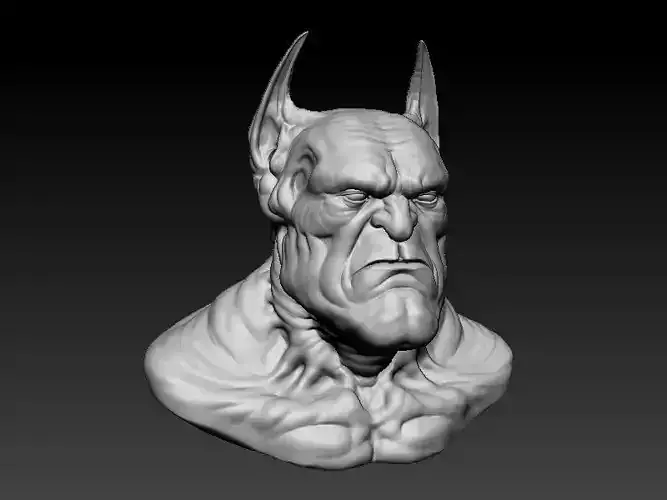 Battman ZBrush Sculpt 3D model