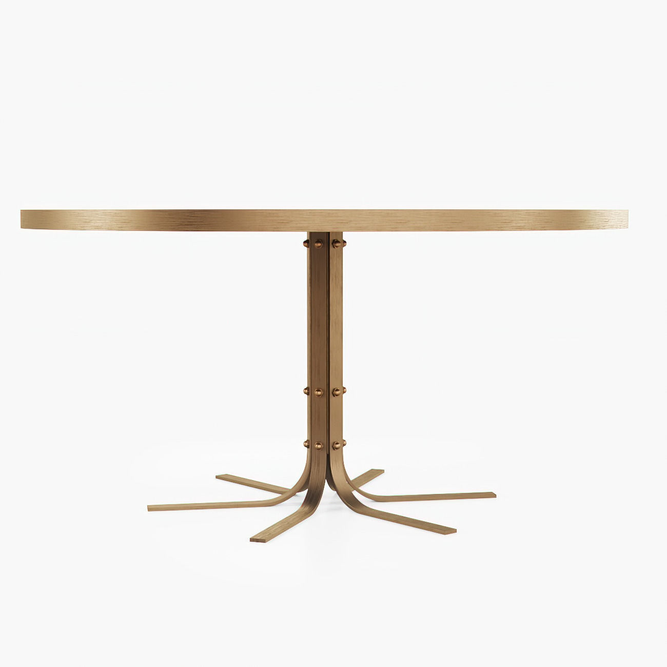 Table Tavolo Basso 055 3D model_3