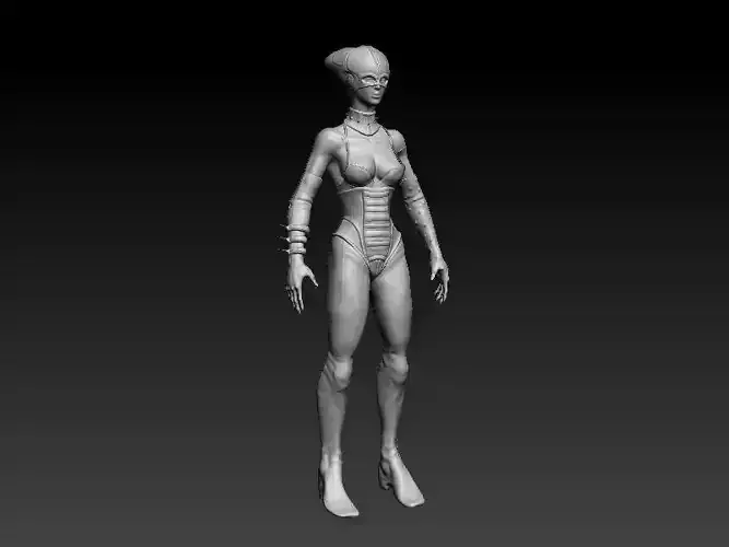 Woman Sculpt Brom Wmn 3D model