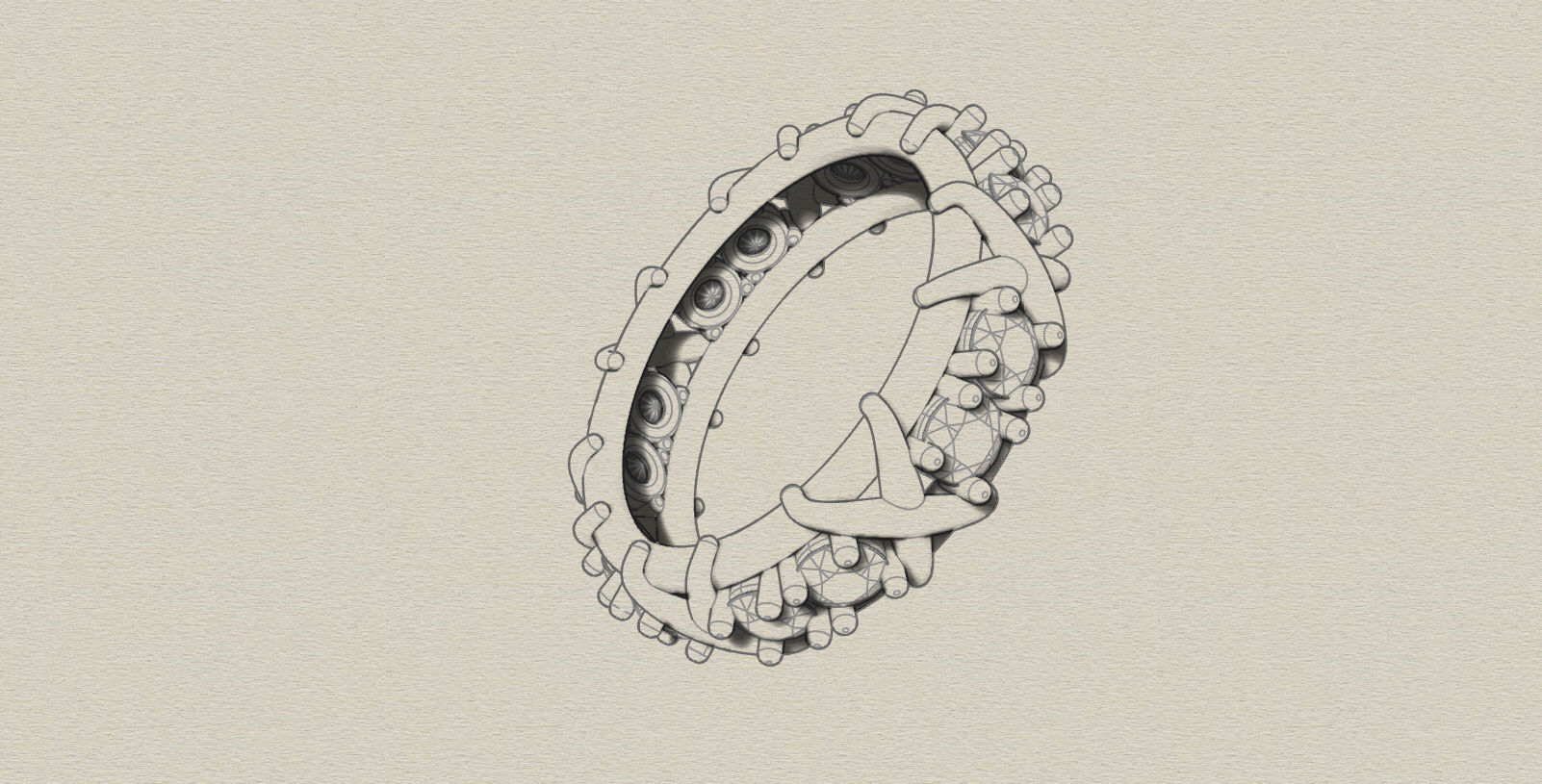 TFY RING 3D print model_2