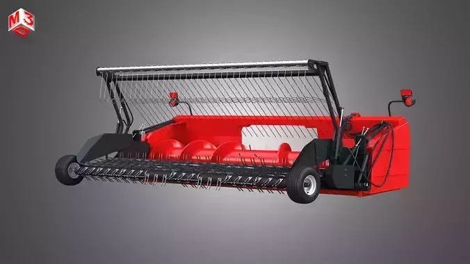 Forage Harvester Head  3D model