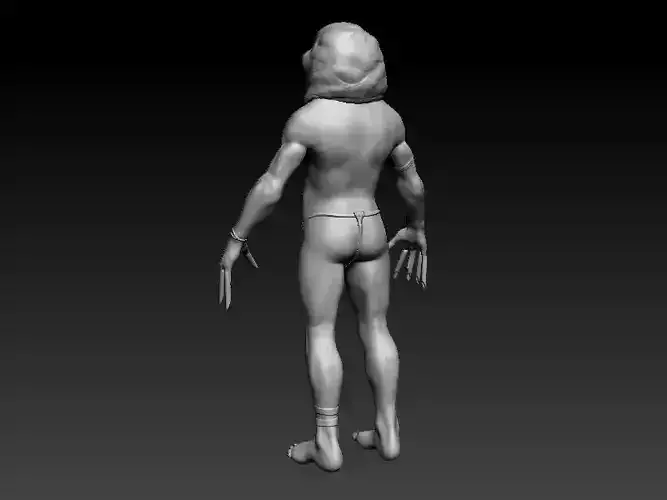 Man Sculpt Umbu-Rumbu 3D model
