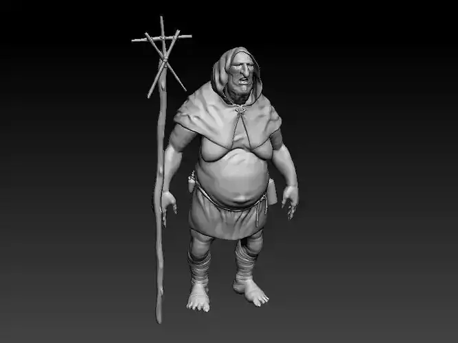 Witch Sculpt 3D model