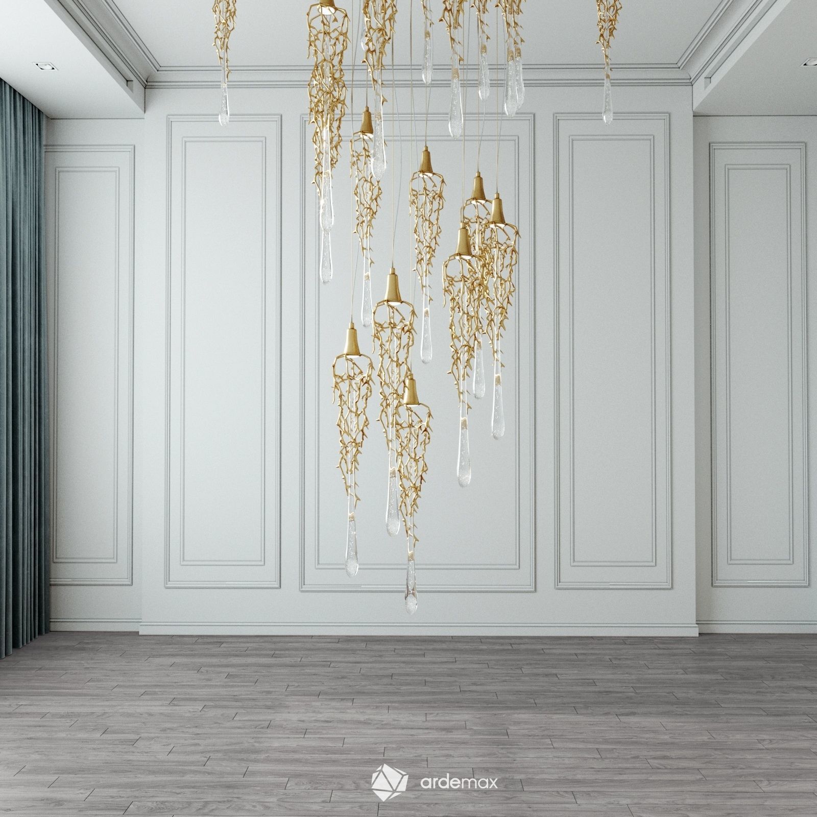 Decorative lamps by Serip 3D model_5