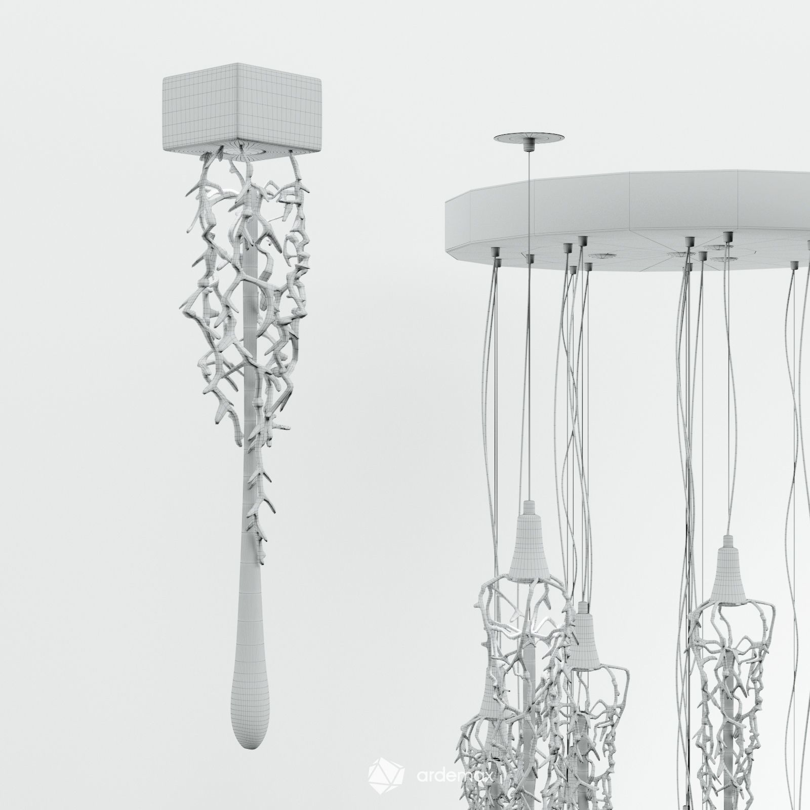 Decorative lamps by Serip 3D model_8