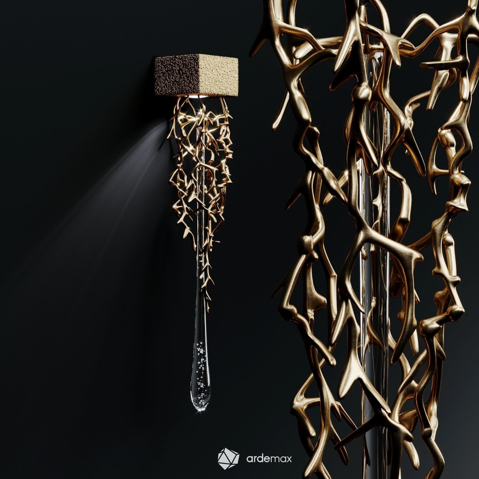 Decorative lamps by Serip 3D model_3