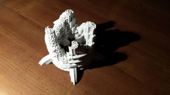 ornamental light Free 3D print model
