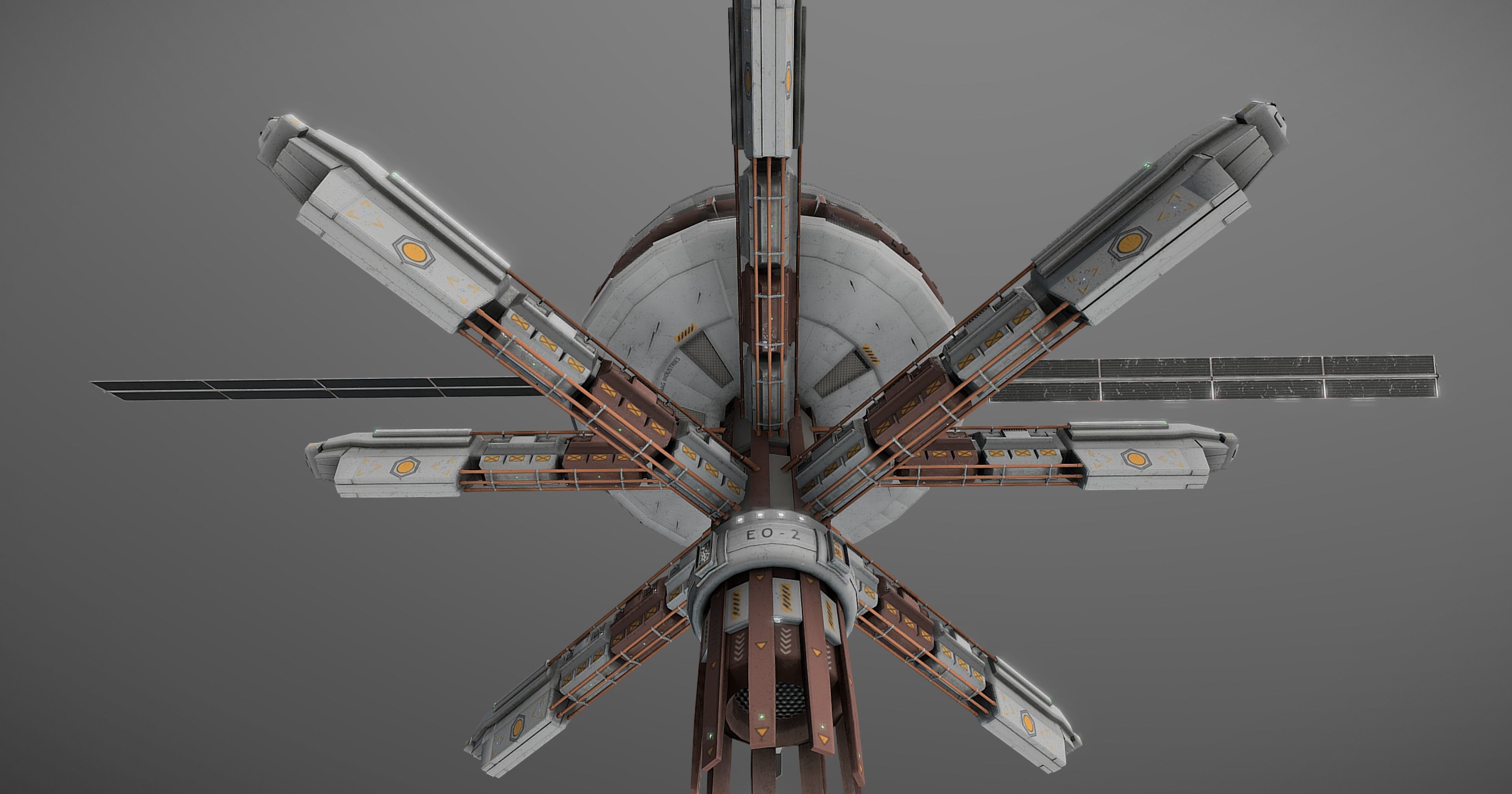 Earth Orbital 2 Remastered 3D model_2