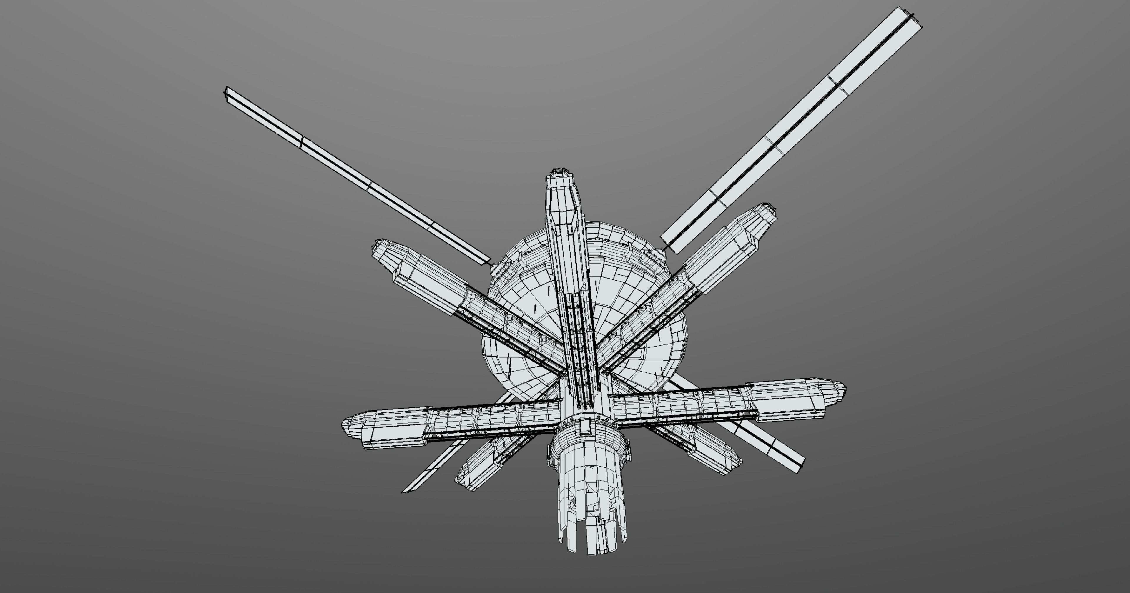 Earth Orbital 2 Remastered 3D model_4