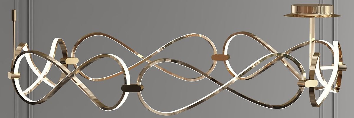 FORLI C infinity ceiling light 3D model_5