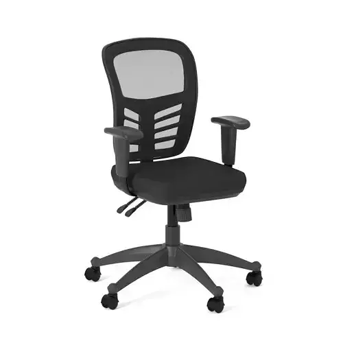 Articulate Drafting chair in Black  3D model