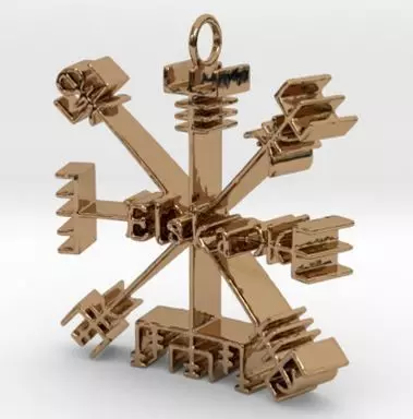 Icelandic Love Elska 3D print model_0