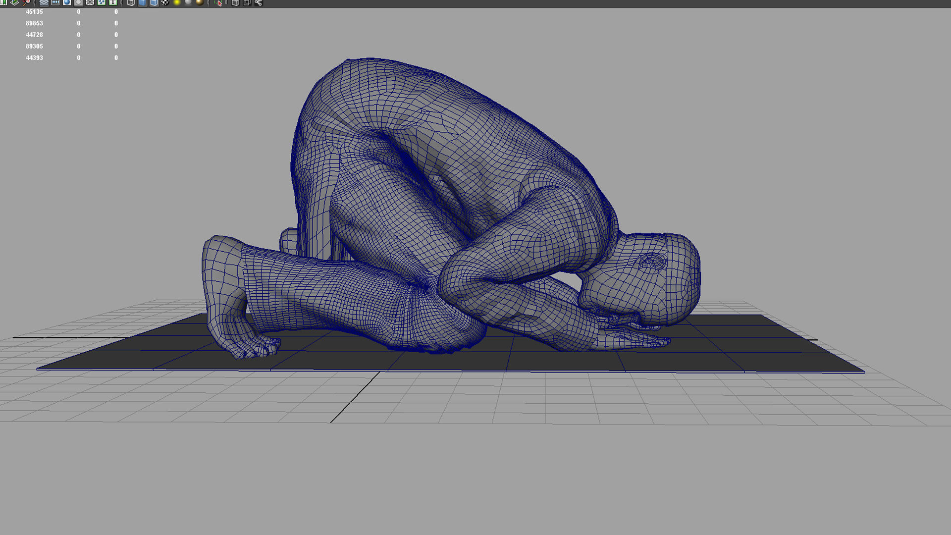 muslim prayer 3d model 3D model_1