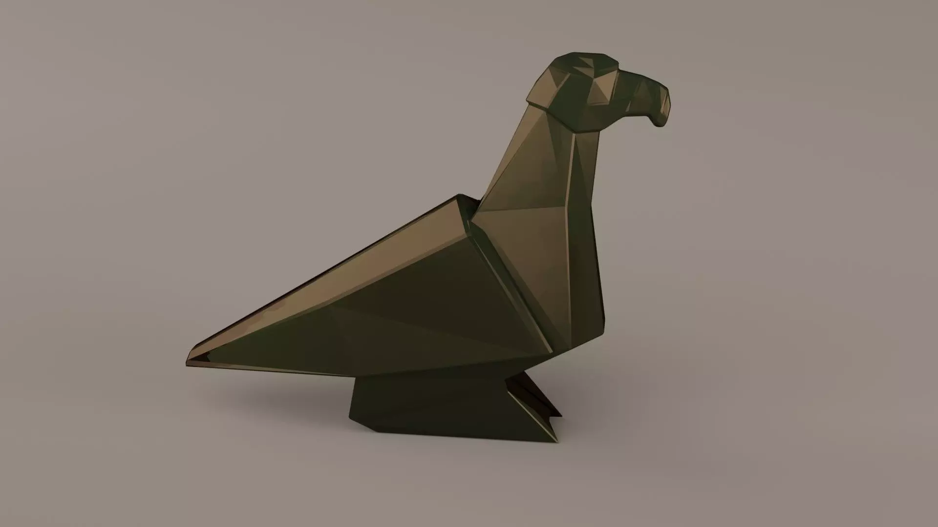 Bronze Bird Free 3D model