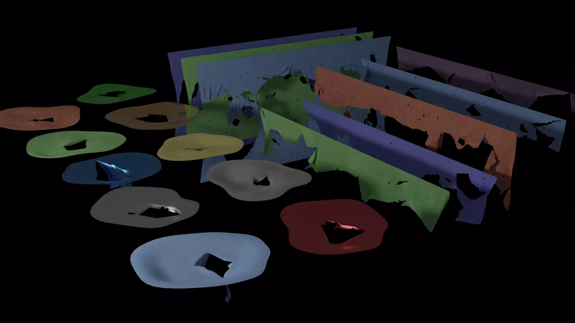 Tear Asset Pack 3D model