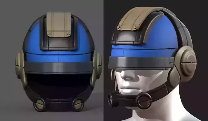 Helmet scifi fantasy futuristic technology 