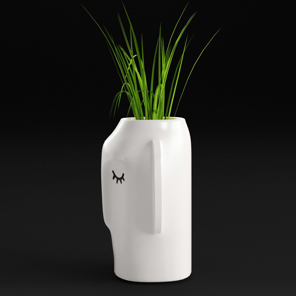 Amenna vase 3D model_6
