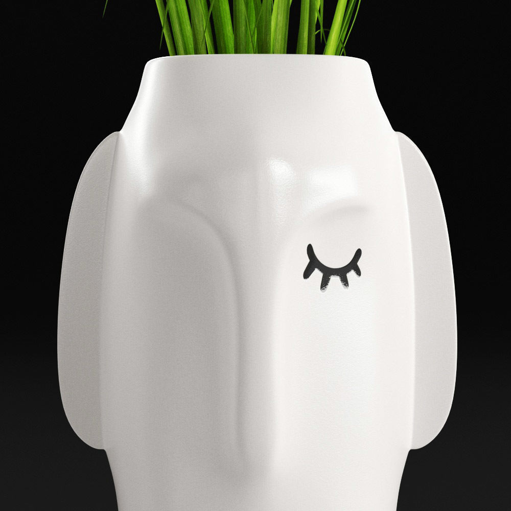 Amenna vase 3D model_2