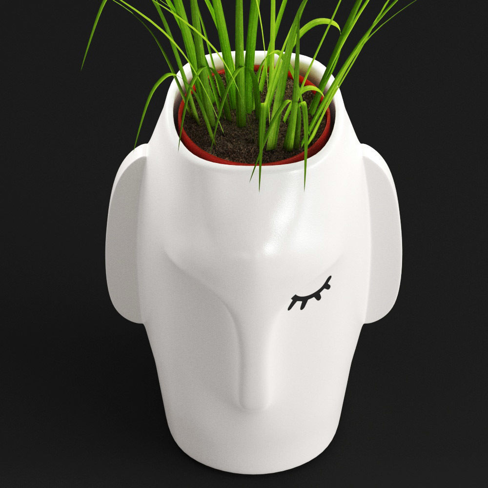 Amenna vase 3D model_3