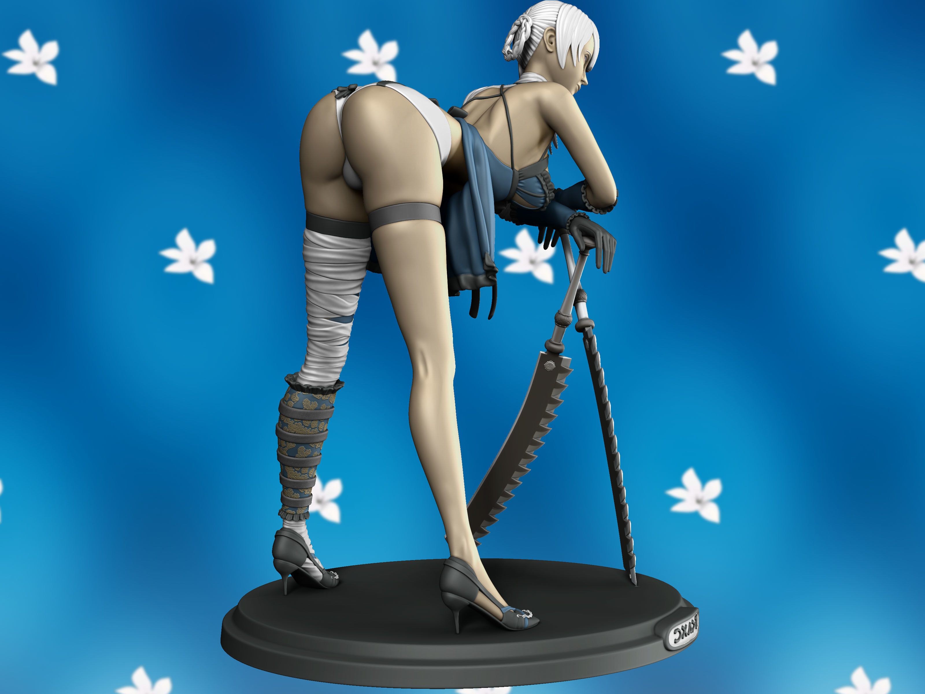 Kaine nier replicant 3d figure 3D print model_3