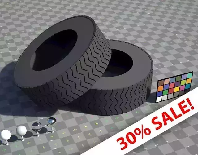 Tire - Games Ready - No Textures