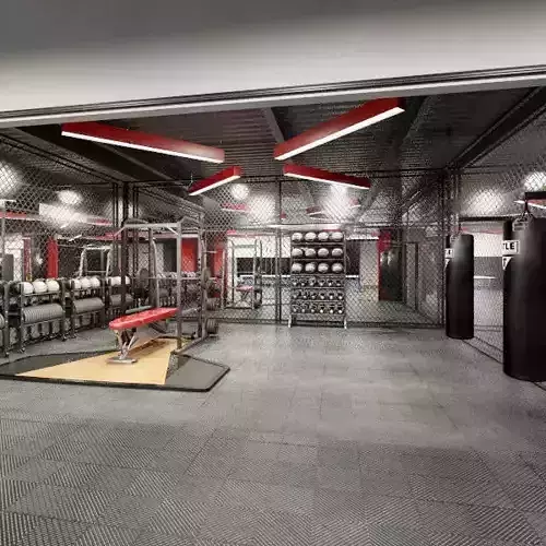 Gym - Exercise Room - Max - Mental Ray