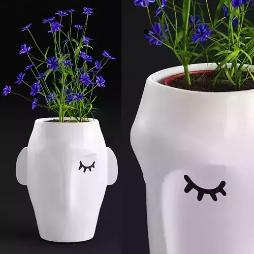 Amenna vase small 3D model