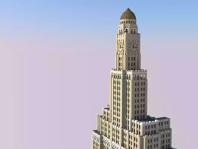 One Hanson Place 3D print model
