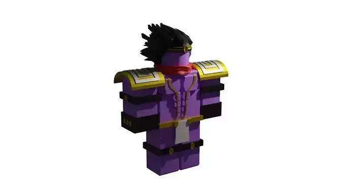 Star platinum Roblox 3D model