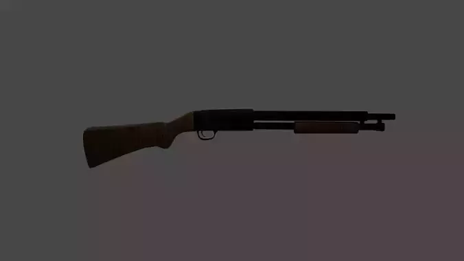 Shotgun 3d model