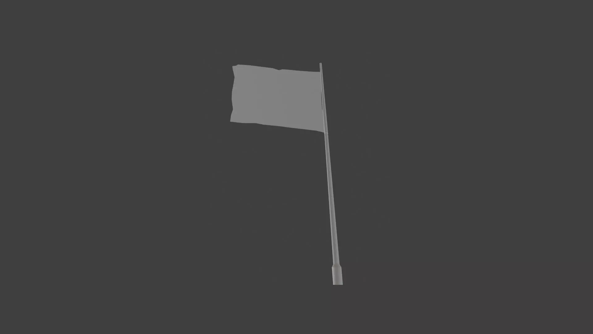 Simple Flag Free 3D model
