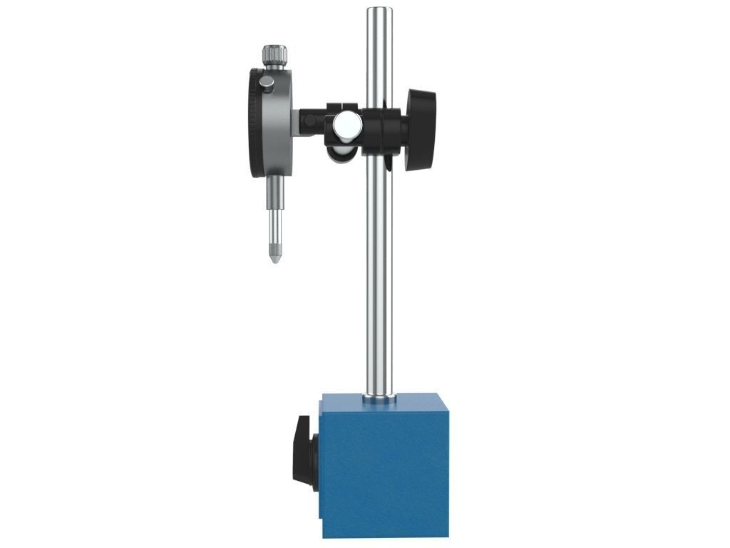 Dial Indicator With Magnetic Base 3D model_2
