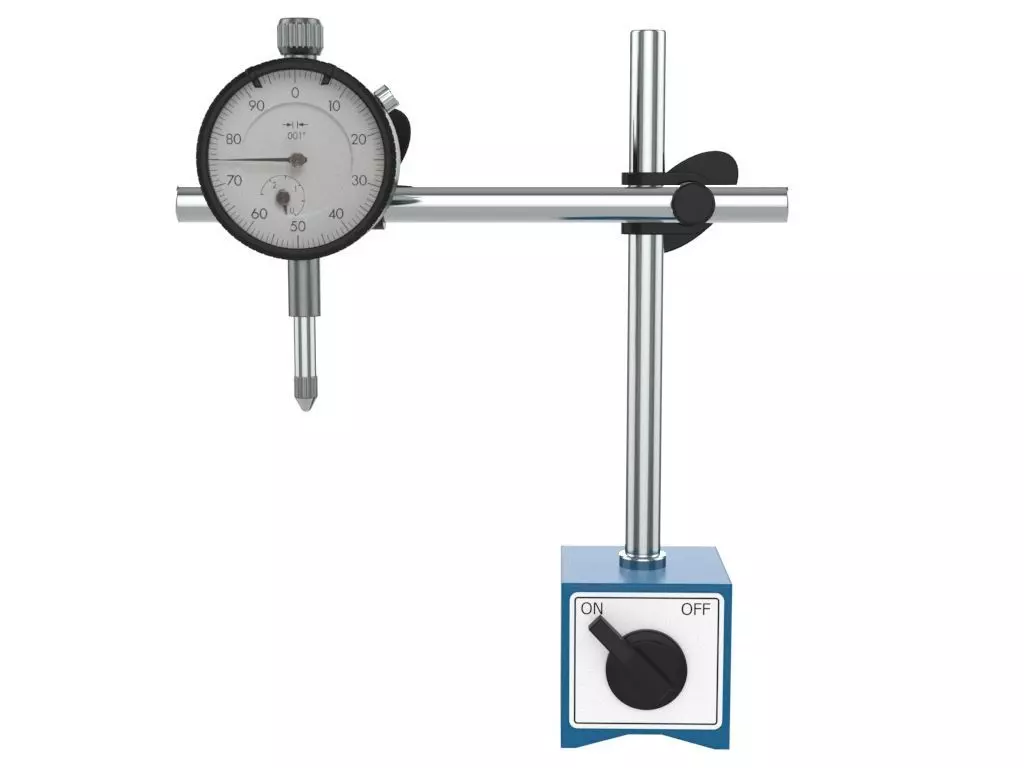Dial Indicator With Magnetic Base 3D model_0