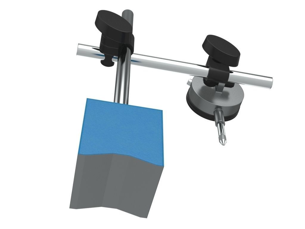 Dial Indicator With Magnetic Base 3D model_12