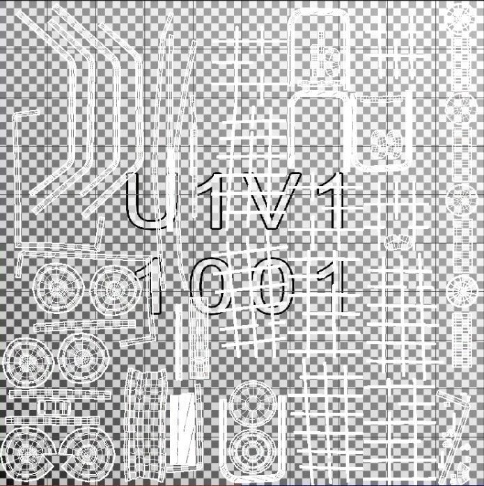 Supermarket cart 3D model_5