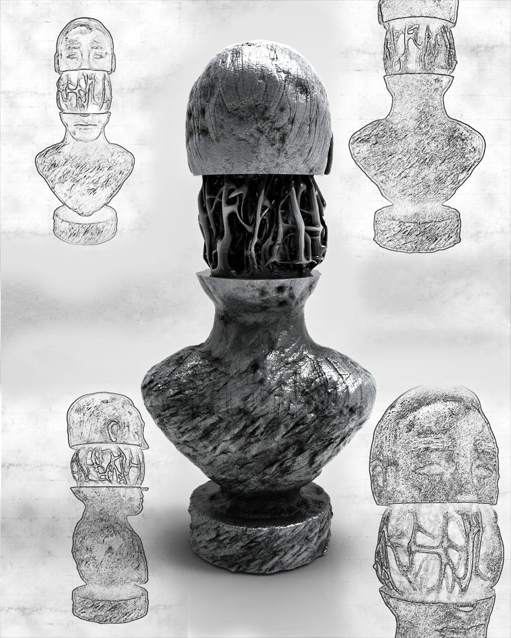 Rebar man 3D model CGTrader