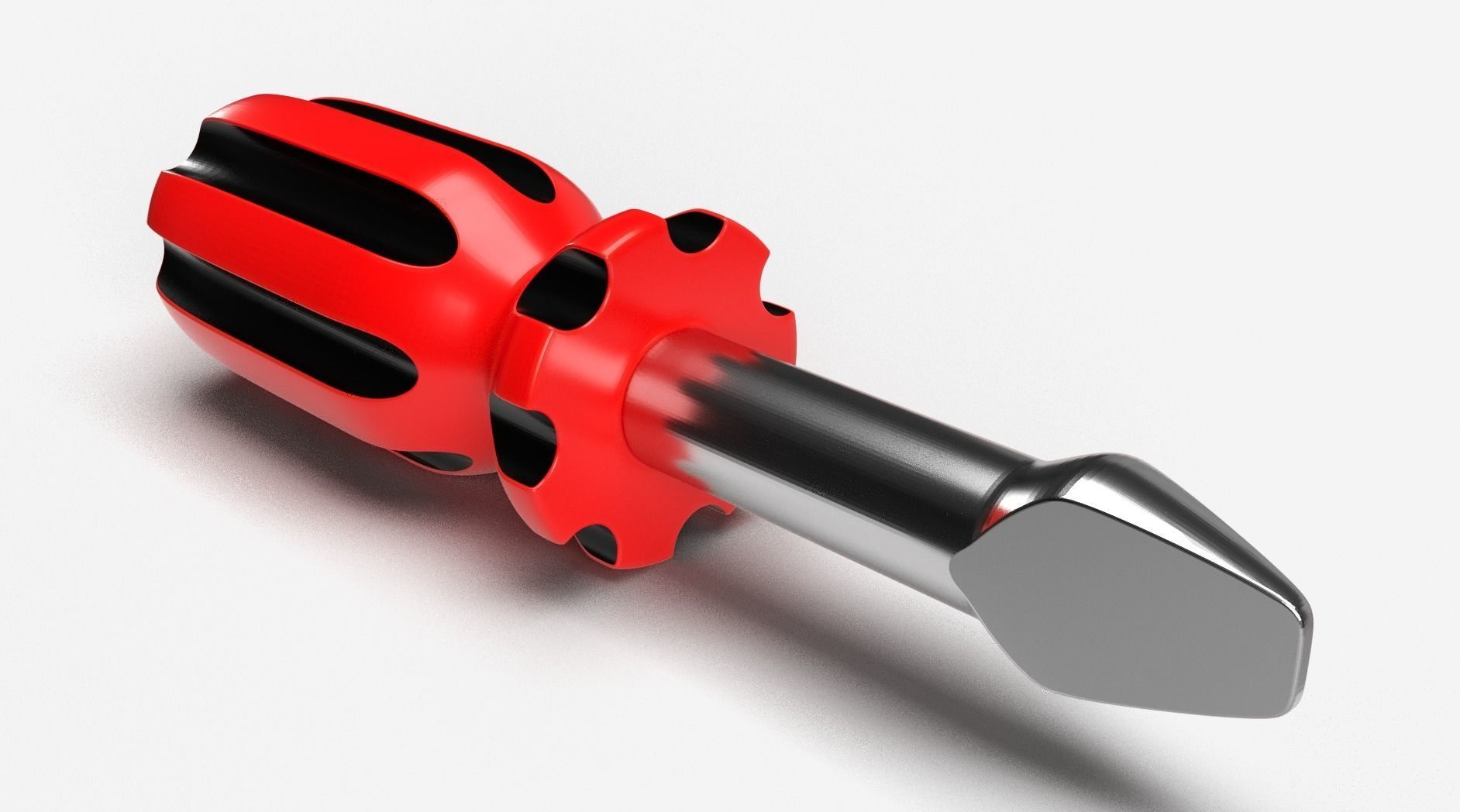 Scrrewdriver ballpoint pen 3D print model_3