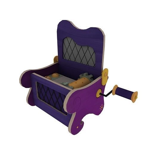 Music box 3D model