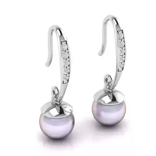 Unique Pearl Earring