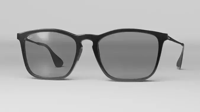 Ray ban sunglasses model VR  AR  low-poly 3d model
